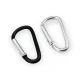 Aluminum Carabiner D Buckle Key Chain Clip Camping 4cm D-ring Carabiners A 568