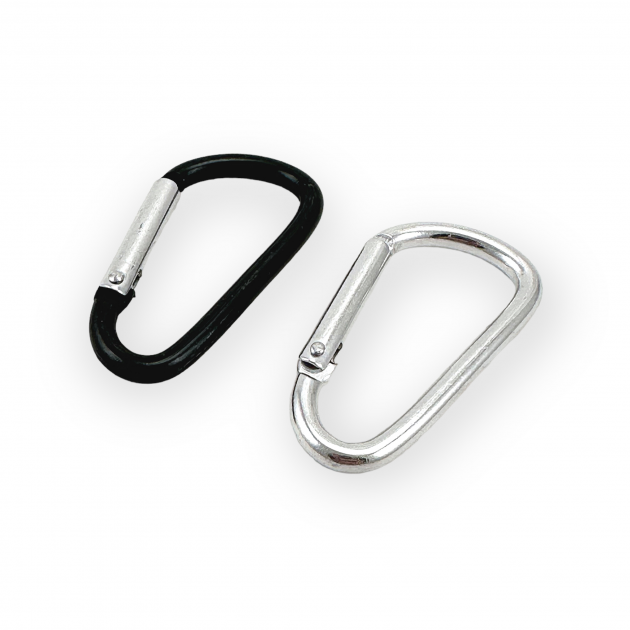 Aluminum Carabiner D Buckle Key Chain Clip Camping 4cm D-ring Carabiners A 568