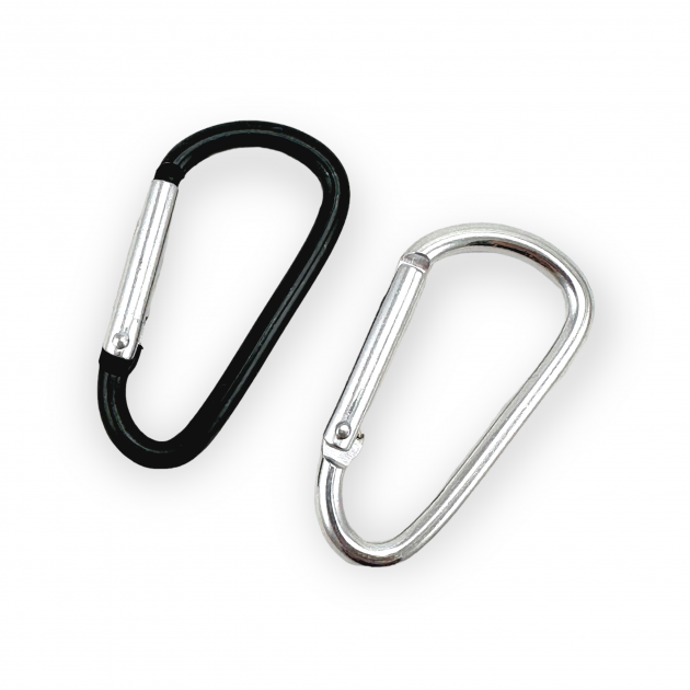 Aluminum Carabiner D Buckle Key Chain Clip Camping 4cm D-ring Carabiners A 568