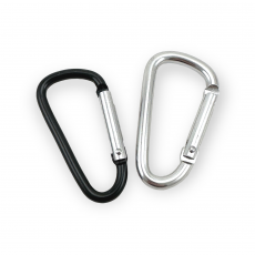 D-ring Carabiners 4.5 cm Aluminum Carabiner D Shaped Buckle Key Chain Clip Camping A 569