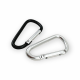 D-ring Carabiners 4.5 cm Aluminum Carabiner D Shaped Buckle Key Chain Clip Camping A 569