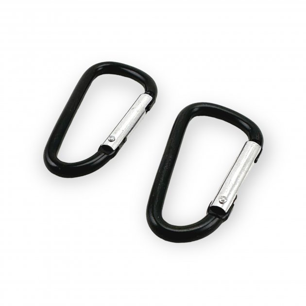 Aluminum Carabiner 5 cm D Shaped Buckle Key Chain Clip Camping D-ring Carabiners A 570