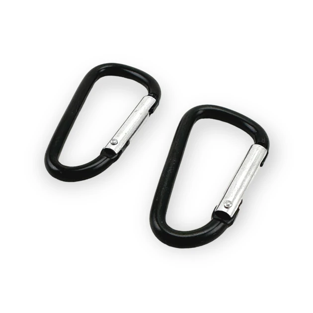 Aluminum Carabiner 5 cm D Shaped Buckle Key Chain Clip Camping D-ring Carabiners A 570