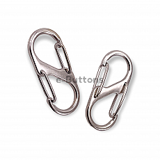 Double Sided Parrot Hook 13 mm  Metal Lobster Claw Clasps  A 577 