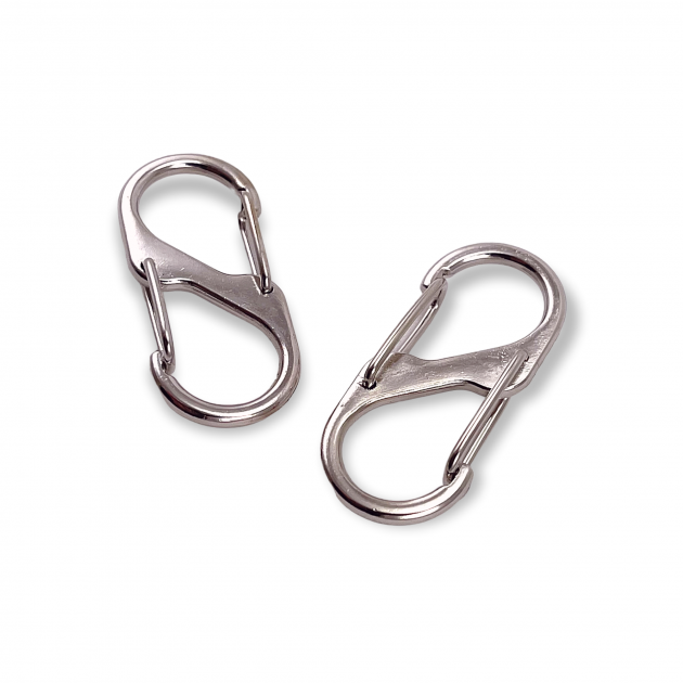 Double Sided Parrot Hook 13 mm  Metal Lobster Claw Clasps  A 577