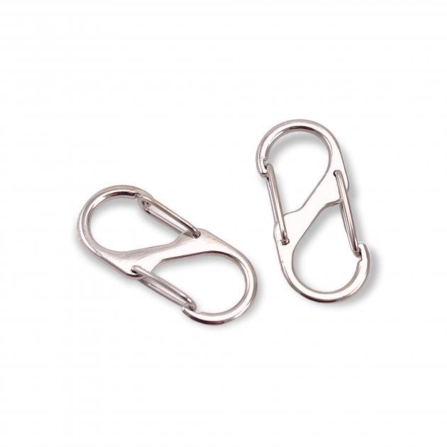 Double Sided Parrot Hook 13 mm  Metal Lobster Claw Clasps  A 577