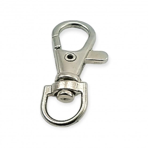 Paris Hook Spring Loaded Swivel Hooks - 10 mm 0,4" Keychain Hook - Parrot Hook (50Pcs/Pack) A 578PROMO