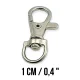 Paris Hook Spring Loaded Swivel Hooks - 10 mm 0,4" Keychain Hook - Parrot Hook (50Pcs/Pack) A 578PROMO