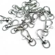 Paris Hook Spring Loaded Swivel Hooks - 10 mm 0,4" Keychain Hook - Parrot Hook (50Pcs/Pack) A 578PROMO