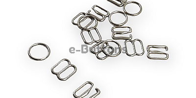 ▷ Hook an15 mm Bra Strap Adjuster Set - Strap Adjustment Buckle Hook and  Loop