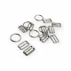 15 mm Bra Strap Adjuster Set - Strap Adjustment Buckle Hook and Loop AK00150