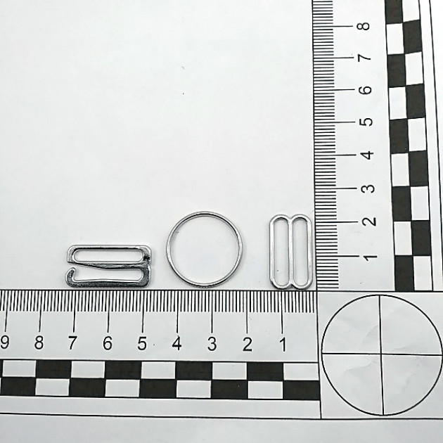 2 cm Hook Clasp Ring and Strap Adjustment Buckle Set of 3 AK00200 2 cm Hook Clasp Ring and Strap Adjustment Buckle Set of 3 AK00200