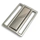 3 cm Luxury Metal Buckle with Snap - Mirrored Snap Buckle A 496