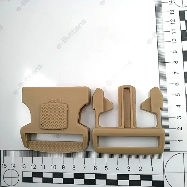 5 cm Bandolier Buckle Snap Top Lock Plastic Buckle A000PL5