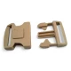5 cm Bandolier Buckle Snap Top Lock Plastic Buckle A000PL5