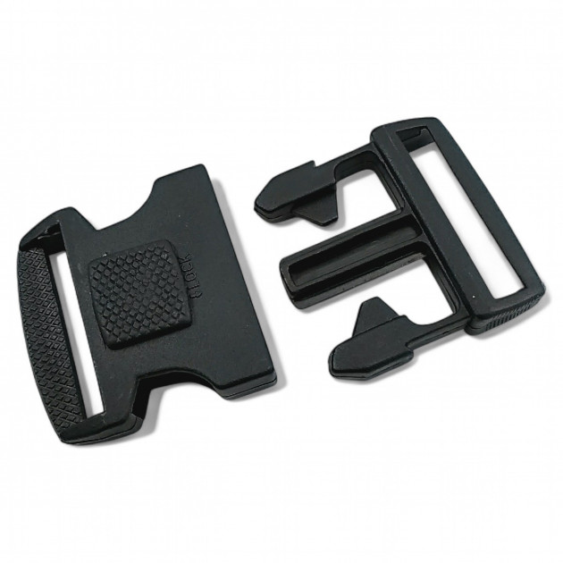 5 cm Bandolier Buckle Snap Top Lock Plastic Buckle A000PL5