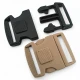 5 cm Bandolier Buckle Snap Top Lock Plastic Buckle A000PL5