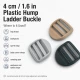 4 cm Plastic Hump Buckle for Bag Strap Adjustment - Durable and Stylish Ladder Buckle