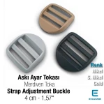4 cm Merdiven Toka - Plastik Kambur Toka - Çanta Kayış Askı Ayar Tokası AK0004