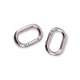 Oval Spring Ring 12 mm Key Chain Ring - Clamp A 459