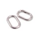 Oval Spring Ring 15 mm Key Chain Ring - Clamp A 460