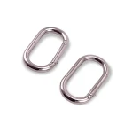 Oval Yaylı Halka 16 mm Anahtarlık Halkası - Açılıp Kapanan Kelepçe A 461