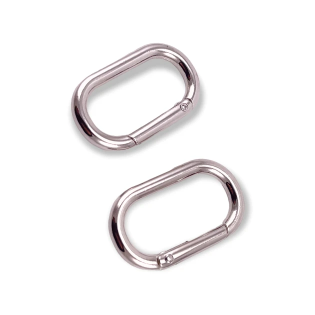 Oval Spring Ring 16 mm Key Chain Ring - Clamp A 461