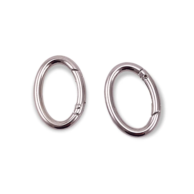 Oval Spring Ring 3 cm Ellipse Shape Metal Spring Bag Ring A 468