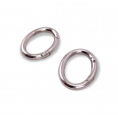 Oval Spring Ring 3 cm Ellipse Shape Metal Spring Bag Ring A 468 Oval Spring Ring 3 cm Ellipse Shape Metal Spring Bag Ring A 468