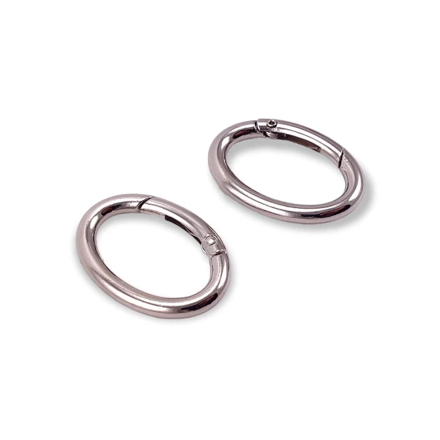Oval Spring Ring 3 cm Ellipse Shape Metal Spring Bag Ring A 468