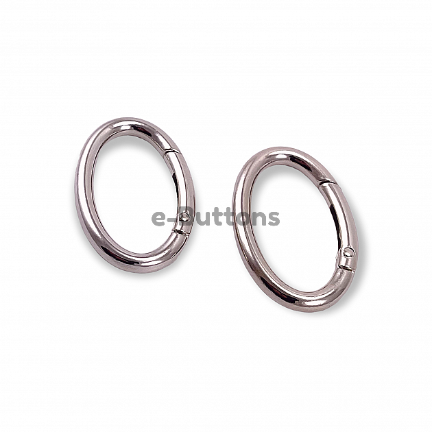 Oval Spring Ring 4 cm Ellipse Shape Metal Spring Bag Ring A 469