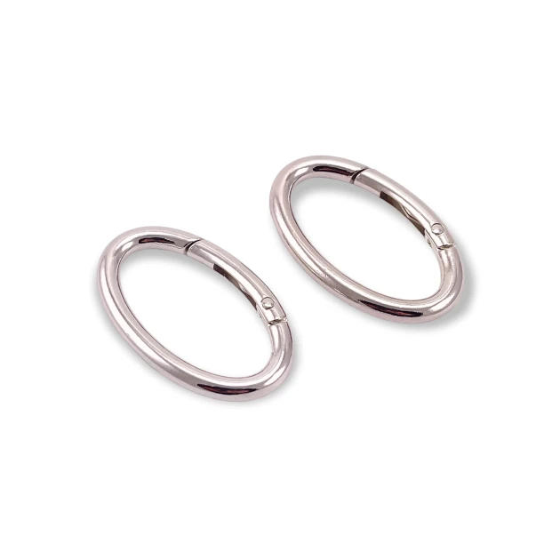 Oval Spring Ring 4 cm Ellipse Shape Metal Spring Bag Ring A 469