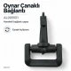 4 cm Plastik Oynar Çanaklı Çanta Kancası – 40 mm Kayış Uyumlu, plastik döner bağlantı aksesuarı