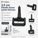 2,5 cm Plastik Oynar Çanta Kancası AL005553