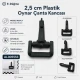 2,5 cm Plastik Oynar Çanta Kancası AL005553, dayanıklı zamak metal malzemeden üretilmiş, estetik görünüm ve pratik kullanım