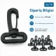 2.5 cm Plastic Swivel Bag Hook for 25 mm Webbing - Durable and Lightweight Connection for Bags