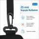 2.5 cm Plastic Swivel Bag Hook for 25 mm Webbing - Durable and Lightweight Connection for Bags