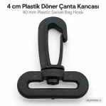 4 cm Plastik Döner Çanta Kancası – 40 mm Kayış Uyumlu AL005555-3