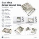 Snap Clasp 3 cm / 1.18 in Metal Zamak Buckle A0002 for bags and accessories