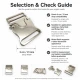 Snap Clasp 3 cm / 1.18 in Metal Zamak Buckle A0002 for bags and accessories