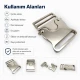 Snap Clasp 3 cm / 1.18 in Metal Zamak Buckle A0002 for bags and accessories