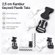 Side-Release Buckle 2.5 cm / 1 in Curved Plastic Snap Buckle for Bags and Webbing, durable and versatile fastening solution