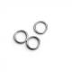 1.5 cm 0.59" Cast Iron Ring - Zinc Alloy Round Ring AL0004532