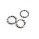 1.5 cm 0.59" Cast Iron Ring - Zinc Alloy Round Ring AL0004532