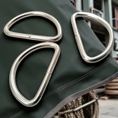 Iron D Buckle 5 cm / 2" - Welded D Adjustment Buckle AL004210