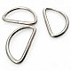 Iron D Buckle 5 cm / 2" - Welded D Adjustment Buckle AL004210