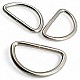 Iron D Buckle 5 cm / 2" - Welded D Adjustment Buckle AL004210