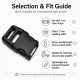 1 cm Side Release Plastic Buckle - Durable and Stylish Design for Bags and Accessories