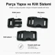 1 cm Side Release Plastic Buckle - Durable and Stylish Design for Bags and Accessories