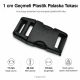 1 cm Side Release Plastic Buckle - Durable and Stylish Design for Bags and Accessories